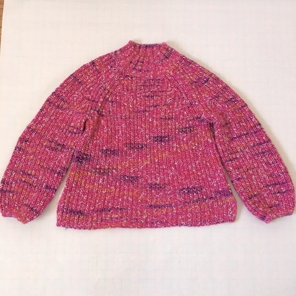 Gap Turtleneck Balloon Sleeves Relax Fit Sweater - Picture 14 of 15